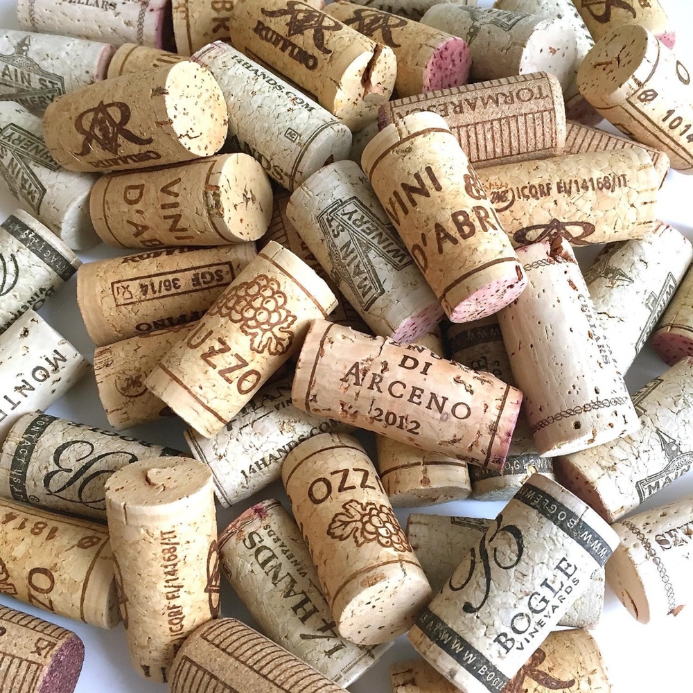 Used Wine Corks 100 Natural Art Craft Project DIY